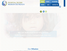 Tablet Screenshot of mission-outreach.org